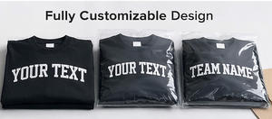 Camisetas de Hombre al por Mayor, Tejidas, Estilo Urbano, Personalizadas con Serigrafía Frontal, Costuras Dobles Premium - Product Image 4