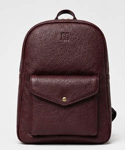 Sac à dos de voyage léger et portable pour homme, en cuir véritable, style vintage minimaliste, idéal pour le bureau et les affaires - Product Image 1