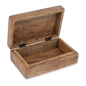 กล่องไม้มะม่วงโบราณสีขาวและน้ำตาลสำหรับตกแต่งทำด้วยมือทำจากไม้ขายดี - Product Image 6