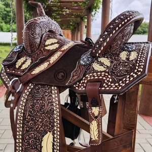 Silla de Montar Western de Cuero Genuino de Alta Calidad para Equitación y Reining a Precios Asequibles al por Mayor - Product Image 2