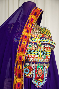 Manufacturer Handmade <b>A</b>-<b>line</b> Tribal Vintage Afghan Kuchi <b>Dress</b> Ethnic Clothing Women High Quality Professional Afghan Kuchi Dres - Product Image 3