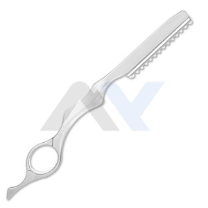 Cuchilla Profesional de Metal de 7 Pulgadas para Cortar el Cabello, Herramienta Avanzada para Adelgazar y Peinar, para Barberías, Salones y Uso Doméstico, Color Personalizado + Logotipo Láser - Product Image 3