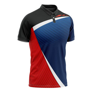 Impression ou broderie personnalisées, coton polyester respirant de haute qualité, polo de golf pour homme pas cher, anti-transpiration - Product Image 6