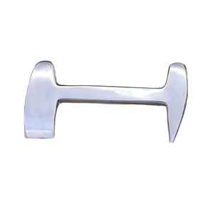 Cuchillo de Herrador de Acero de Damasco Premium IRON para Recorte de Herraduras, Hoja Hecha a Mano, Herramientas Veterinarias, OEM, Marca Privada - Product Image 1