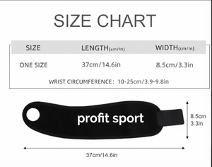 Profit Sport Adjustable Black Neoprene <b>Wrist</b> Brace <b>Support</b> Strap <b>Wrist</b> Band <b>for</b> Sports Fitness Breathable <b>wrist</b> band <b>for</b> sports - Product Image 6