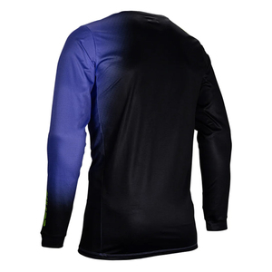 เสื้อเจอร์ซีย์มอเตอร์ครอสคุณภาพสูง ระบายอากาศได้ดี สำหรับผู้ใหญ่ คอกลม ดีไซน์แบบซับลิเมชั่น ผลิตจากโพลีเอสเตอร์ แห้งเร็ว สำหรับขี่มอเตอร์ไซค์และรถยนต์ - Product Image 3