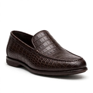 Export 100% Genuine Premium Leather Footwear Genuine Leather <b>Shoes</b> For Men Solid Color Breathable Genuine Leather Upper Rubber - Product Image 2