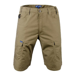 Summer Fashion Cotton <b>Mens</b> <b>3</b>/<b>4</b> Cargo <b>Shorts</b> Multi Pocket Long Cargo <b>Shorts</b> khaki color cargo <b>shorts</b> <b>for</b> <b>men</b> - Product Image 1