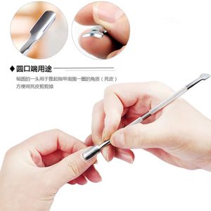 ที่ดันหนังกำพร้าเล็บสแตนเลสแบบ Ergonomic ยี่ห้อ Morje Surgical สำหรับร้านทำเล็บ  เครื่องมือทำเล็บมืออาชีพ  ทำความสะอาดเล็บ  รับทำโลโก้ตามสั่ง - Product Image 2