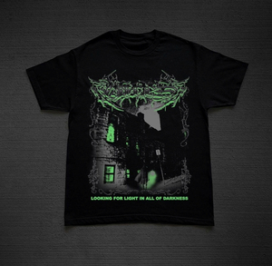 Custom Gothic Graphic Print Unisex <b>Y2K</b> Streetwear Black Heavyweight Cotton Pullover Hoodie And Matching Short Sleeve T <b>Shirt</b> Set - Product Image 1