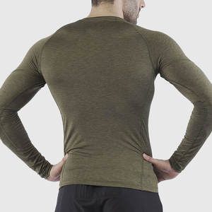 Camisetas de Compresión para Hombre de Nuevo Diseño para Uso en Exteriores, Camisetas de Compresión de Moda al por Mayor - Product Image 6