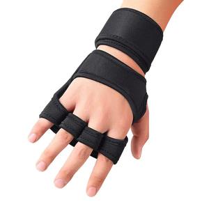 Gants de musculation à poignets élastiques pour l'entraînement, la musculation et le cross-training, avec une forte adhérence, en coton/polyester/spandex – Offre Spéciale - Product Image 4