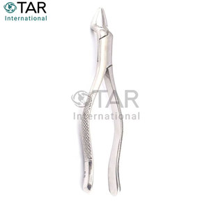 Forceps d'extraction dentaire # 65 Pinces d'extraction en acier inoxydable de qualité supérieure pour racines supérieures, instruments chirurgicaux pédiatriques - Product Image 4