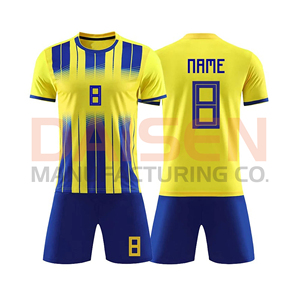 Uniformes de Fútbol Personalizados al por Mayor, Nuevo Diseño, Uniforme de Fútbol de Alta Calidad, Equipación Exclusiva para Entrenamiento y Partidos - Product Image 3