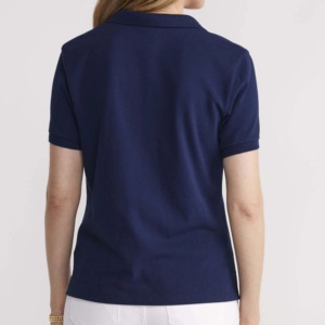 Camiseta Personalizada para Mujer, Spandex/Poliéster, Transpirable, Ecológica, de Secado Rápido, Antiarrugas, Manga Corta, con Bordado, para Golf y Tenis - Product Image 6