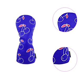 Derniers protège-têtes de club de golf personnalisés avec logo, fermeture à sangle élastique, en polyester imperméable, couleur et logo personnalisables - Product Image 5