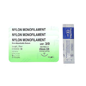 Surgical Practice Surgical Orthodontic Dental <b>Suture</b> <b>Kit</b> <b>Sutur</b> <b>Kit</b> Medic Instruments Silicone Skin <b>Suture</b> <b>Kit</b> For Realistic - Product Image 2