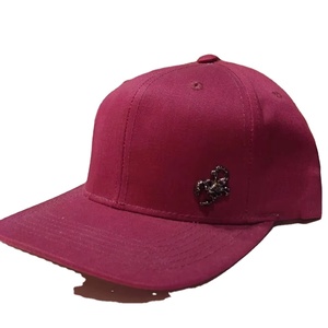 Casquettes de sport en toile à 6 panneaux en gros, non structurées, en coton vintage, logo brodé personnalisé, casquette de baseball lavée, délavée, hip-hop - Product Image 3