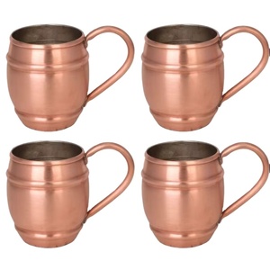 1000% tasse de mule en cuivre pur à la demande mondiale avec poignée en cuivre directement de l'usine magnifiquement fabriquée à la main - Product Image 1