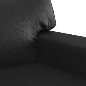 Sillón Grande Rectangular de Piel Sintética Negra para Sala de Estar - Product Image 6