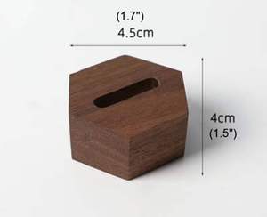 แท่นวางแหวนไม้สำหรับจัดแสดงเครื่องประดับ ที่วางแหวนแบบมินิมอลสำหรับวางบนเคาน์เตอร์ - Product Image 3