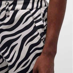 Pantalones Cortos Oxford Sólidos para Hombre, de Alta Calidad, Transpirables, con Cierre de Cordón, Cintura Media, Corte Regular, al por Mayor OEM - Product Image 5