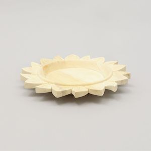 Piatto Decorativo in Legno Artigianale da 13 Pollici, Tovaglietta per Cena, Decorazione e Accessorio da Tavola - Product Image 5