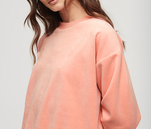 Sudaderas Casuales al por Mayor con Hombros Caídos para Mujer, Sudaderas con Logotipo Personalizado, Sudadera Clásica de Felpa Francesa para Dama - Product Image 3