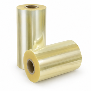 Rouleau de film PVC transparent brillant de qualité alimentaire supérieure pour la plastification de couvertures de cahiers, imperméable, flexible, 4-12 microns, qualité export - Product Image 1