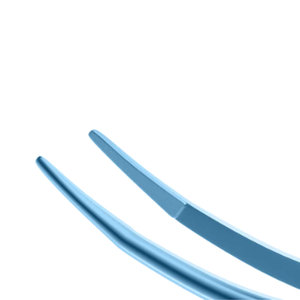 Pince à ligature courbée McPherson manuelle, plateforme de ligature de 4,00 mm, 109 mm, en titane, pour microsurgie ophtalmique, nœuds de suture, certifiée CE - Product Image 4