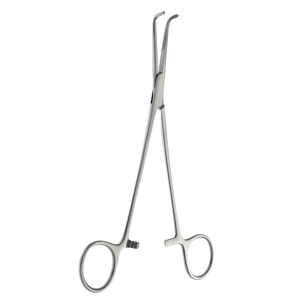 Pinces manuelles de prélèvement en acier inoxydable de qualité supérieure, 7,25 pouces, à angle droit, hémostatiques, réutilisables, pour la chirurgie des tissus profonds - Product Image 2