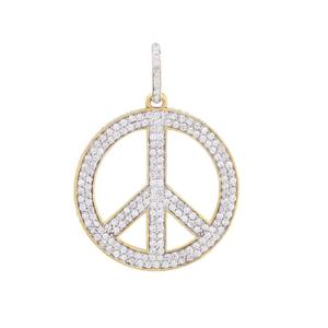 Pendentifs en diamant de laboratoire VVS 14kt_18kt, style hip-hop rappeur glacé, sertis de pierres brillantes certifiées fantaisie légères - Product Image 4