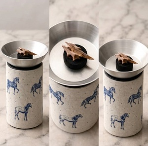 Quemador de Incienso de Madera de Acacia Hecho a Mano, Ecológico y de Aromaterapia, Diseño Árabe, Uso Religioso, Decoración para el Hogar para Todas las Estaciones - Product Image 5