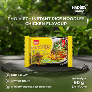 นาดิสา เฟรชฟู้ด บะหมี่กึ่งสำเร็จรูปรสไก่เวียดนาม ได้รับการรับรองมาตรฐาน HACCP และ GMP พร้อมรับประทานใน 4 นาที อายุการเก็บรักษา 9 เดือน - Product Image 2