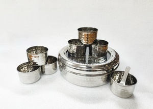 Bán buôn Chất lượng cao thép không gỉ lỗ Punch 7 <span class=keywords><strong>Mini</strong></span> <span class=keywords><strong>container</strong></span> thực phẩm/Pan/gia vị hộp Set cho khách sạn - Product Image 6