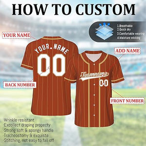 Vêtements de sport d'extérieur en gros OEM à faible MOQ, maillots de baseball, chemises, tenues de softball, ensemble uniforme de baseball unisexe à impression numérique - Product Image 2