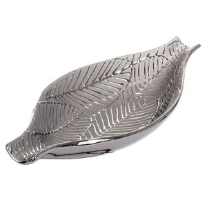 Handmade Metal <b>Decorative</b> <b>Plate</b> Irregular Shape Modern Design Polished Finish Gold Color for Table Decoration - Product Image 2