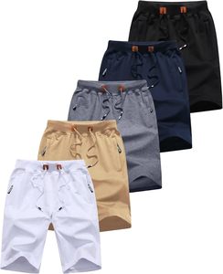 Men's Solid <b>Colour</b> Sporty Shorts Breathable S Knitted Shorts - Product Image 2