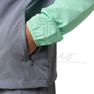 Wholesale High Quality Plain Men Windbreaker <b>Jacket</b> and <b>Short</b> Set Custom Tracksuit With Custom Design sets 2026 - Product Image 5