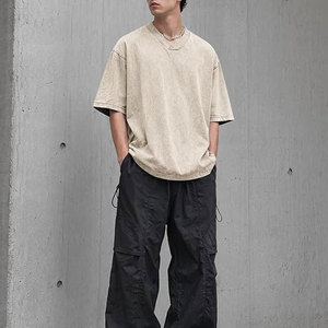 Camisetas de Hombre con Lavado Ácido de la Mejor Calidad y Estilo Nuevo en Venta, Camisetas de Hombre con Lavado Ácido Hechas a Medida para el Verano - Product Image 5