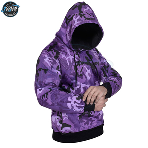 Sudadera con Capucha de Camuflaje, Hecha a Medida, Transpirable, de Algodón Mezclado, Servicio OEM, Hecha en Pakistán, Producto de Moda - Product Image 3
