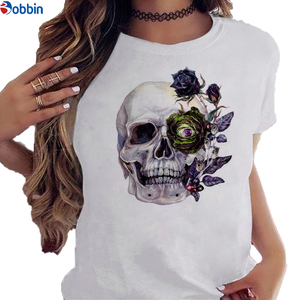 T-shirt blanc pour fille, T-shirt graphique style vintage, respirant, T-shirt d'été, imprimé rose, imprimé papillon, modèle basique - Product Image 2