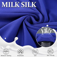 Hijab Abaya Gaya Sporty Warna Biru Full Coverage Kualitas Tertinggi, Pakaian Islami Modis, Longgar, dan Bernapas