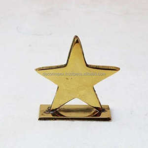 Vient de lancer le porte-carte décoratif en laiton pour la décoration de table de bureau à domicile - Product Image 6