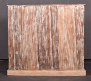 ตู้ไม้โบราณงานฝีมือคุณภาพเยี่ยม พร้อมประตูแกะสลักและพื้นผิวแบบดิบๆ สไตล์วินเทจ ศิลปะโบราณจากเทือกเขาหิมาลัย - Product Image 3