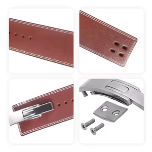ZOTO trending Lever Powerlifting <b>Belt</b> Extra Thick Leather Gym <b>Belt</b> for Deadlift Squat & Cross Training OEM Fitness Gear - Product Image 3