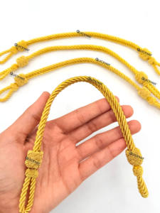 Cordon tressé en or pour chapeau d'uniforme de cérémonie – Qualité supérieure - Product Image 4