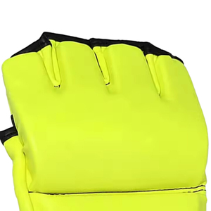 ถุงมือ MMA หนังวัวคุณภาพสูงสั่งทำพิเศษ พร้อมคุณสมบัติระบายความชื้น ปิดด้วยเชือกผูกเพื่อรองรับข้อมือ สำหรับการชกมวยสำหรับผู้ใหญ่ - Product Image 4