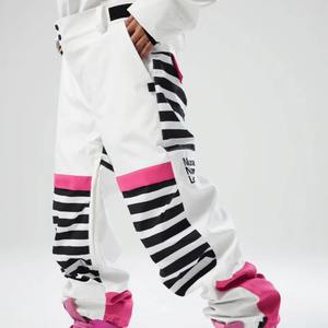 Pantalones de Esquí Personalizados Unisex para Adultos, Diseño de Doble Panel, Impermeables, Resistentes al Viento, Anti-UV, Transpirables, con Forro Polar - Product Image 4