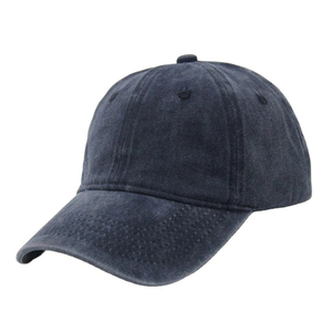 Washed Cotton Baseball <b>Cap</b> <b>Vintage</b> Distressed Adjustable Dad Hat with Metal Buckle Closure for Men and Women - Product Image 2
